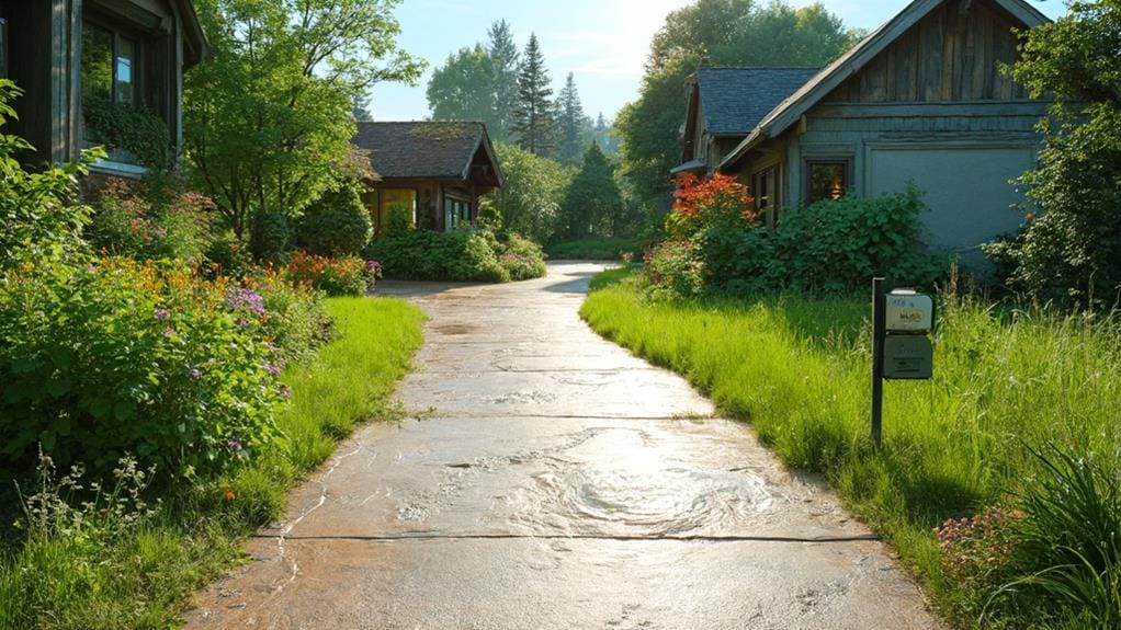 eco friendly recycled concrete driveways