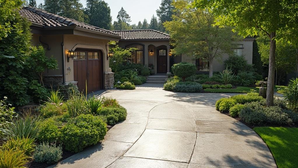 sustainable concrete driveway options